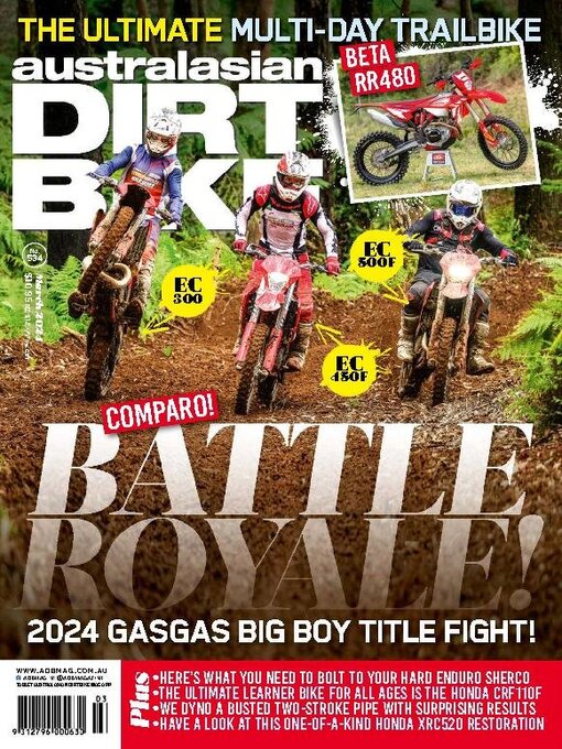 Title details for Australasian Dirt Bike Magazine by Citrus Media Digital Pty Ltd - Available